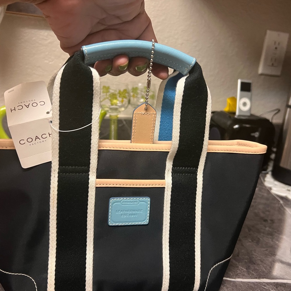 Coach Canvas mini
